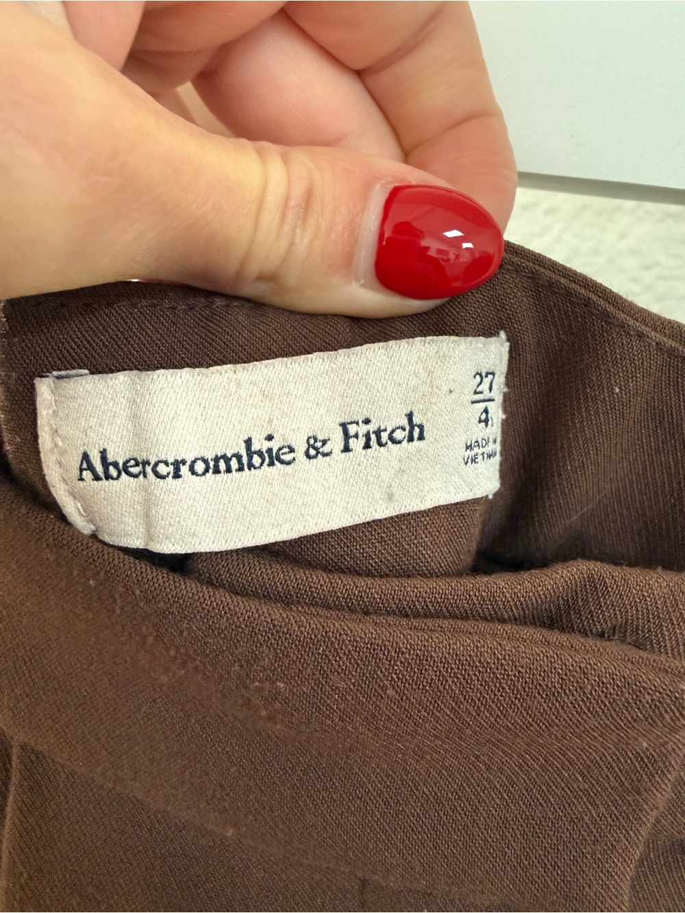 Abercrombie & Fitch Sloane Trouser 27/L - Picture 3 of 6